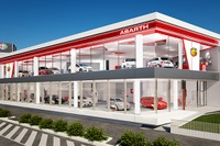 世界最大面積のアバルト・ショールーム、横浜町田に4月13日オープン 画像