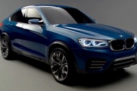 BMW X4 コンセプト、X3 のクーペバージョン提案［動画］ 画像