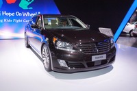 【ニューヨークモーターショー13】ヒュンダイの最上級車、エクウス に2014年型…レクサス LS を意識 画像