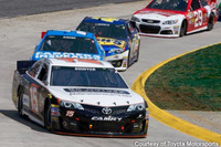 【NASCARスプリントカップ 第6戦】トヨタ、クラッシュをはねのけボウヤーが2位 画像