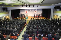 ホンダ学園船上入学式、宗一郎の言葉を引用して激励 画像