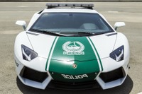 ランボルギーニ アヴェンタドールにポリスカー…中東ドバイに配備完了 画像