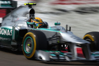 【F1 中国GP】ハミルトン、メルセデスAMG移籍後初PP 画像