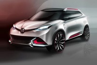 【上海モーターショー13】英MG、コンセプトカーのMG CS 初公開へ…初の量産SUVを示唆 画像