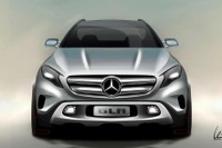 【上海モーターショー13】メルセデスベンツ、GLA を予告…新型 Aクラス 派生の小型SUV 画像