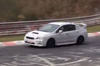 スバル インプレッサ WRX 次期型、ニュルで開発テスト［動画］ 画像