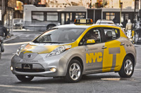 日産リーフ、タクシーとして試験運用…米ニューヨーク市 画像