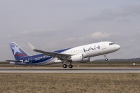 エアバス、南米ラン航空とタム航空にシャークレット装備のA320を納入 画像