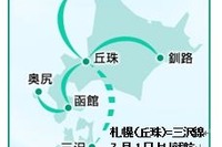 JAL、北海道エアシステムとのコードシェア便に「特便割引」を設定 画像