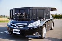 【JARI-ARV】車載フルHDカメラ搭載、シミュレーター機能を持つ試験車両 画像
