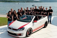 VW ゴルフ GTI カブリオレ、ワンオフの高性能コンセプト…333psにパワーアップ 画像