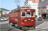 長崎電気軌道、6月10日「路面電車の日」に、「明治電車168号」を記念運行 画像
