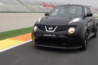 日産 ジューク-R、スペインのサーキットを疾走［動画］ 画像