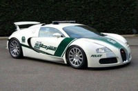 ドバイ警察、こんどはブガッティ ヴェイロン配備決定…世界最速パトカー 画像