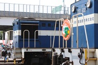 横浜本牧駅で展示された珍しい車両たち…大物車から試作車まで［写真蔵］ 画像