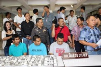 バイク盗み部品販売、バンコクで容疑者3人逮捕 画像