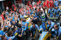 フィジケラ、優勝の喜びを語る…オーストラリアGP 画像
