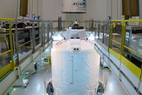 ESAのATV4号機「アルベルト・アインシュタイン」、6月6日の打上げに向けて準備中 画像