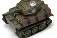 iPhoneで操作する「戦車RC」に『ティーガーI レオパルト2迷彩』 画像