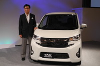 【三菱eＫ新型発売】益子社長「日本だけで販売するにはもったいない」 画像