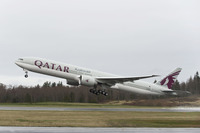 ボーイング、カタール航空より9機の777-300ERを受注 画像