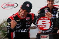 【INDYCAR 第10戦】カストロネベス、ペナルティで11位スタート…琢磨も17番手スタートに 画像