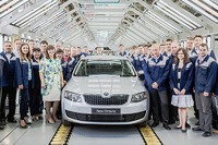 シュコダ オクタビア 新型、ロシアでも生産開始 画像
