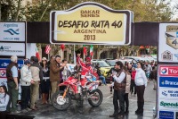 【ダカール14】ホンダ、デサフィオ・ルータ40ラリーで総合4位獲得 画像