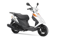 スズキ アドレスV125、新色パールグラスホワイトを追加 画像