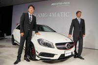 【メルセデスベンツ A 45 AMG 4MATIC 発売】上野社長「究極のスポーツコンパクト」 画像