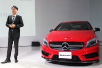 【メルセデスベンツ A 45 AMG 4MATIC 発売】AMGの日本販売台数は世界第4位 画像