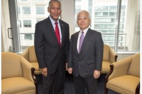 NASA長官とJAXA理事長、国際宇宙ステーションや小惑星ミッションについて意見交換を行う 画像