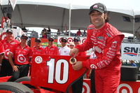 【INDYCAR 第12戦・13戦】ダブルヘッダー1日目の予選でフランキッティがポール獲得、琢磨は12位 画像