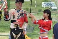 【全日本MX 第6戦】ホンダ、成田亮が総合3位 画像
