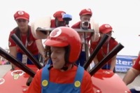 ベッテル、マリオカートでダウンヒル! 画像
