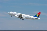エアバス、南アフリカ航空にA320の最初の2機を納入 画像