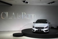 【メルセデスベンツ CLA 発売】CLSとの関係性はボディタイプ以外意識せず 画像