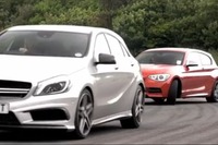 メルセデス A45 AMG、BMW M135i と比較テスト［動画］ 画像