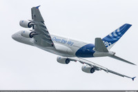 エアバス、ロシアのMKASエアショーでA380をお披露目 画像