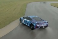 次期 ホンダ NSX のプロトタイプ…迫力のテールスライド［動画］ 画像