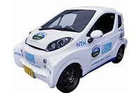 NTN、インホイールモータ搭載の超小型EVを軽自動車登録…公道実証事業を開始 画像