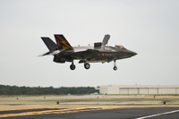 F-35Bが500回目の垂直着陸を完了 画像