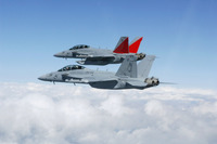 ボーイング、米海軍と共同でEA-18Gの新照準システムを実証 画像