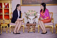 バドミントン世界選手権優勝、タイ女性選手に報奨金200万バーツ 画像
