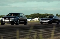 アウディ RS6 アバント 対 メルセデス CLS63 AMG、560psオーバーのワゴンが比較テスト［動画］ 画像