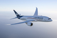 ボーイング、ILFCと共に最初の787ドリームライナーをエアロメヒコ航空に納入 画像