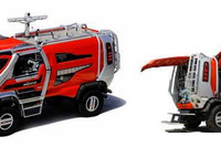 モリタホールディングス、林野火災用消防車 コンセプトカー を広島で展示 画像