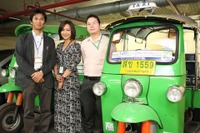 タイの豊通エレ、電気トゥクトゥクを提案 画像