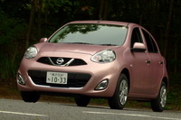 【日産マーチ 試乗】内外装に添えられた若さと華…島崎七生人 画像