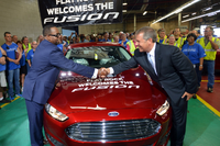 フォードの米主力セダン、フュージョン…米工場で増産開始 画像